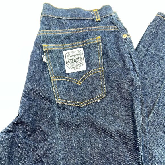 Vintage Levi's from the 1970s/1980s White Tag/ Two Horse Patch 30" - Picture 2 of 16